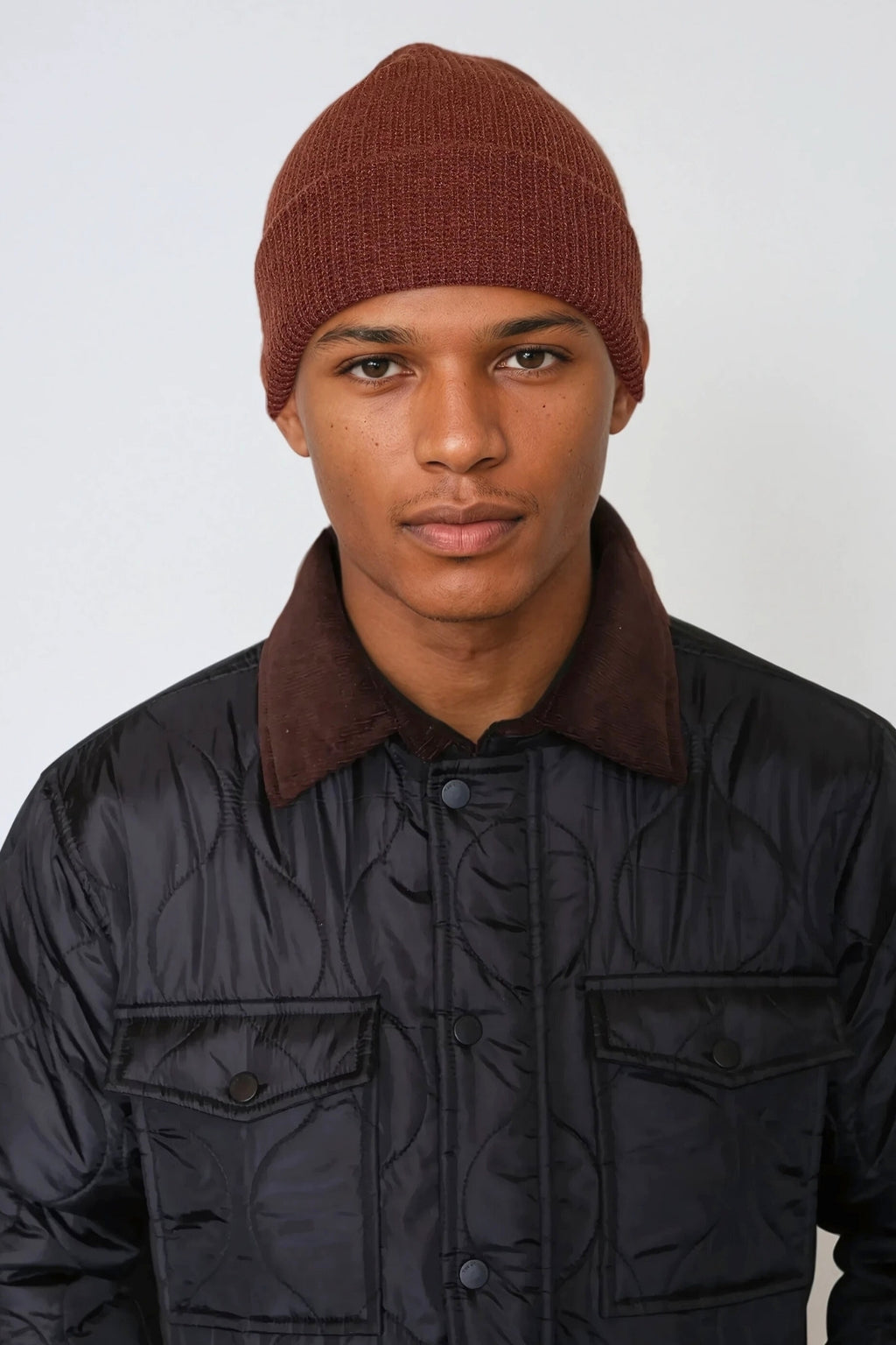 Oscar beanie - Brun