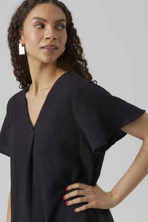 Natali Nia Mini Kjole - Sort