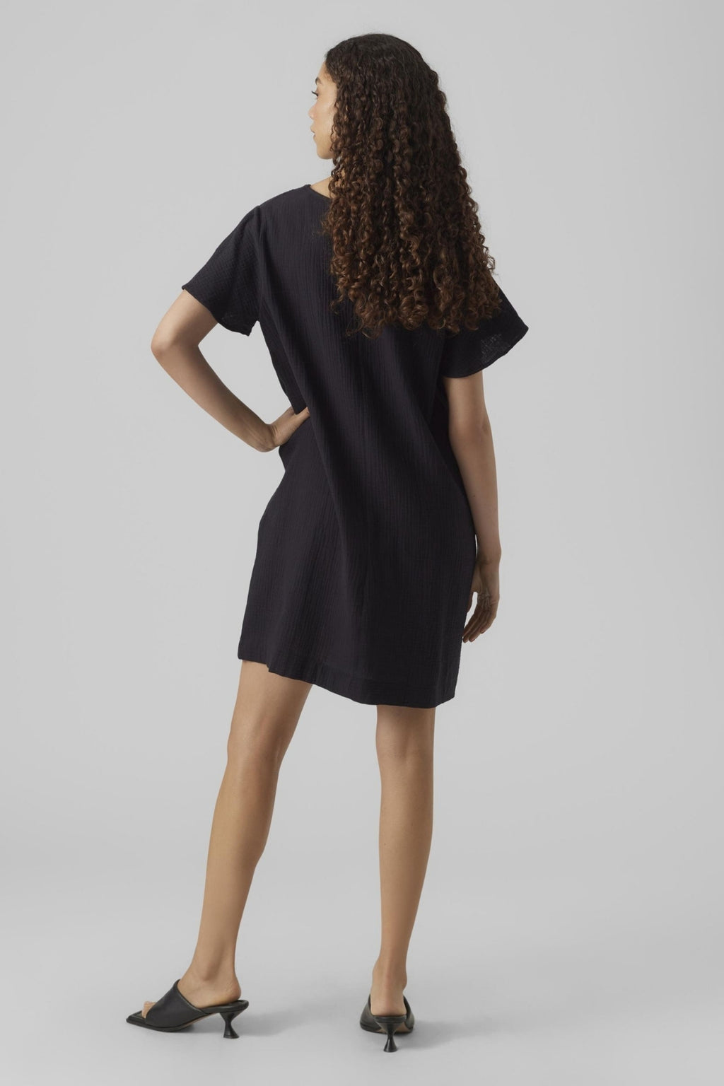 Natali Nia Mini Kjole - Sort