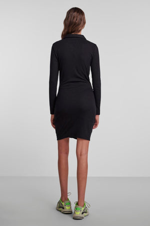 Norma Long Sleeve Dress - Sort