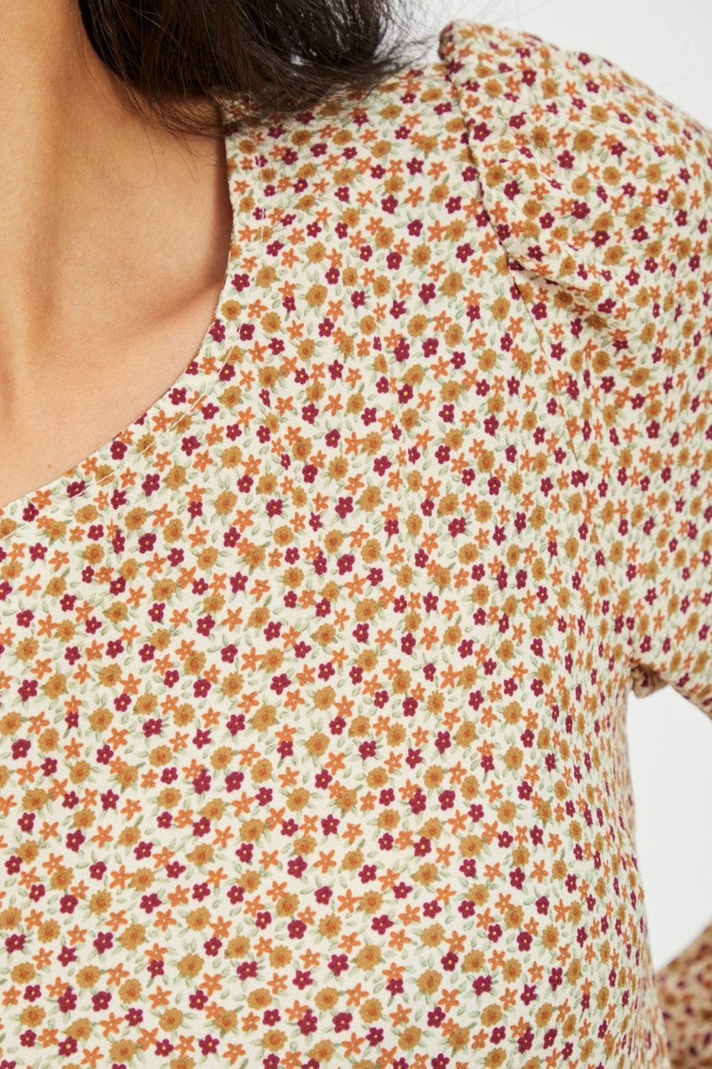 Pals blomstret kjole - Birch