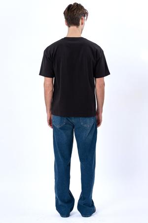 Heavy Boxfit Tee - Sort