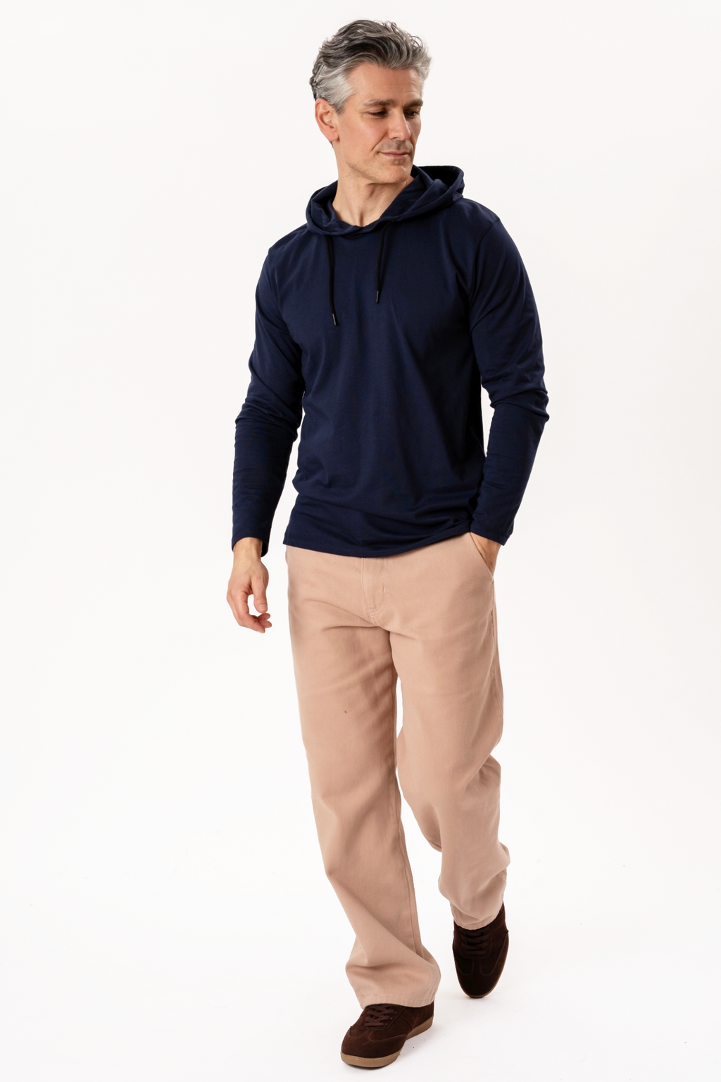 Light Hoodie - Blue Navy
