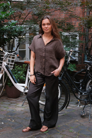 Astrid Hørskjorte - Brun