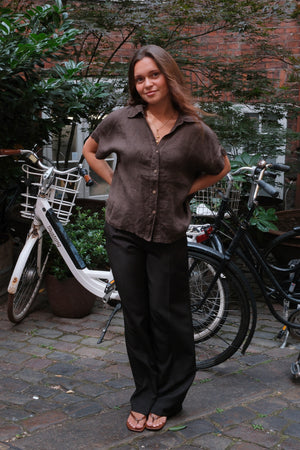 Astrid Hørskjorte - Brun