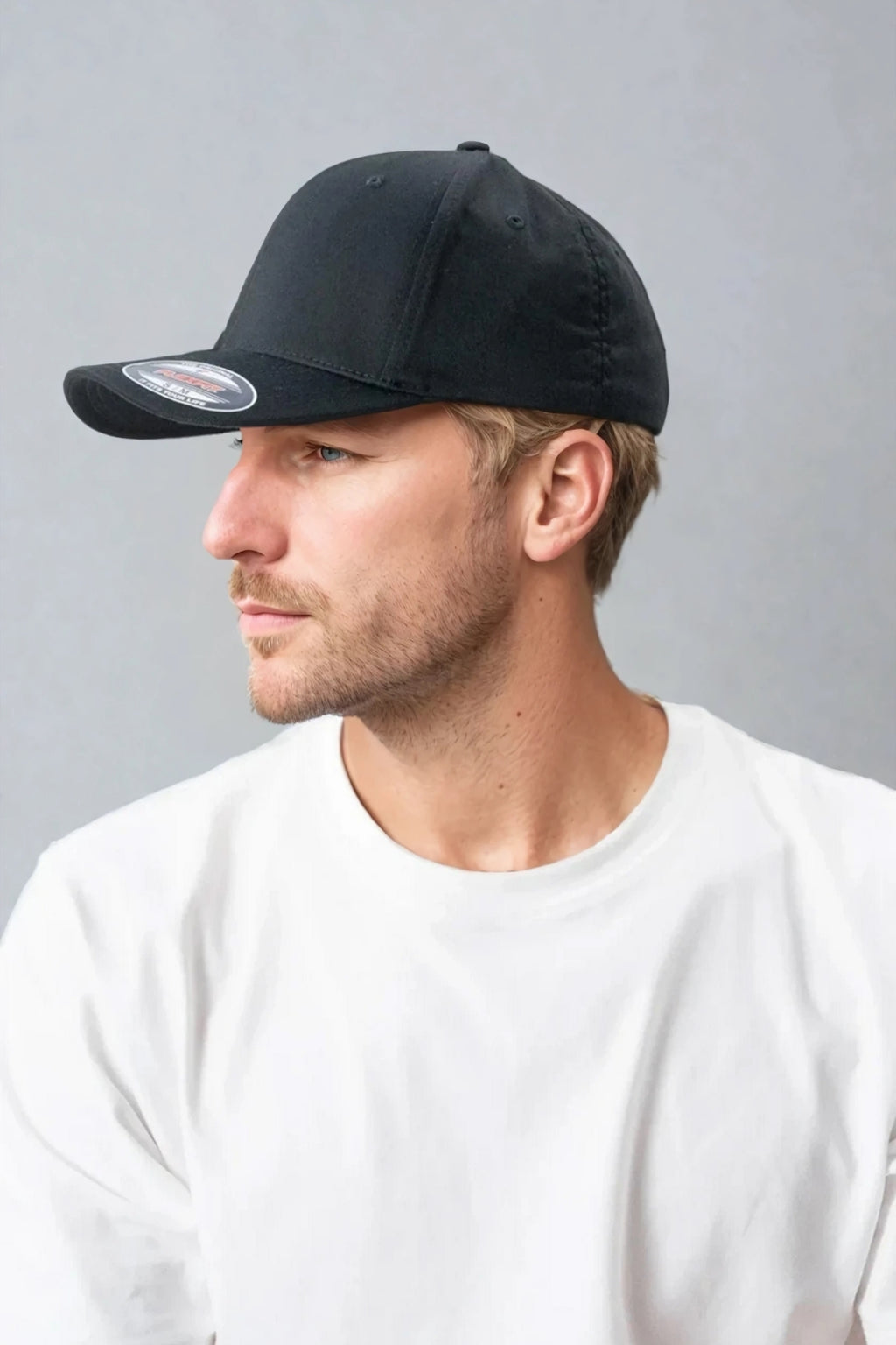 Flexfit Wooly Combed - Black