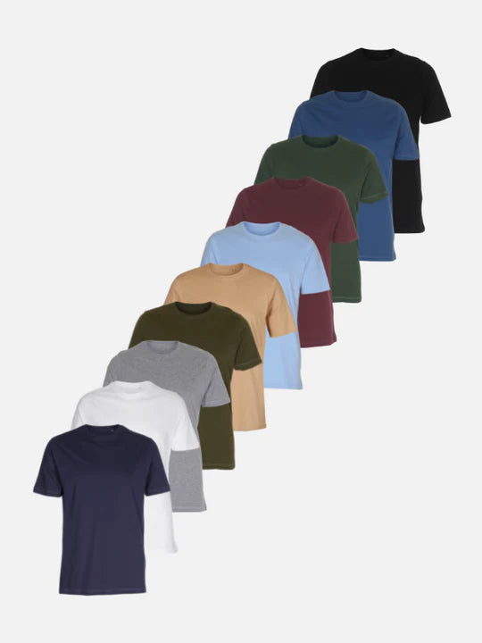 9 t-shirts for kun 399 kr - Herre