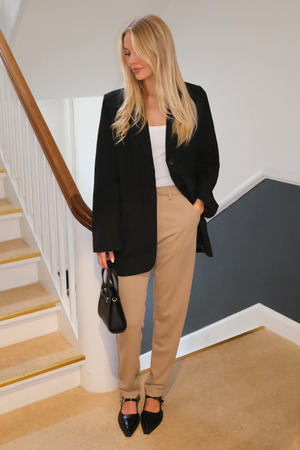 Claire Oversized Blazer - Sort