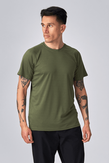 Trænings T-shirt - Army Grøn