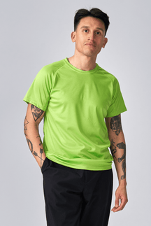 Trænings T-shirt - Lime Grøn