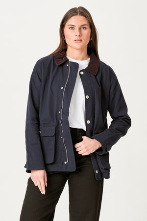 Twill Jacket - Navy