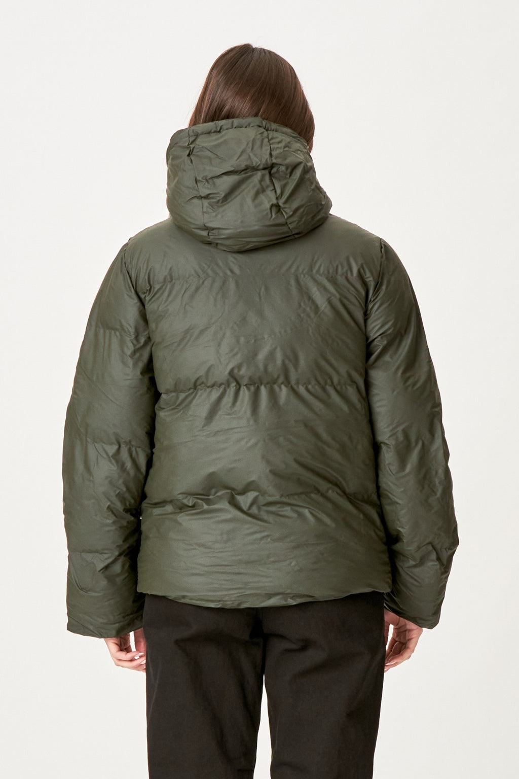 Lexie Coated Jacket - Olive