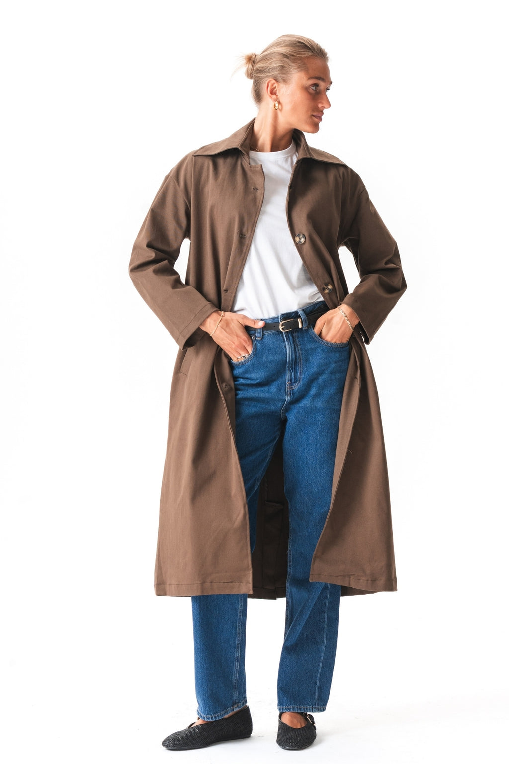 Carla Trenchcoat - Brun