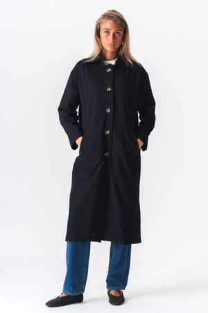 Carla Trenchcoat - Navy