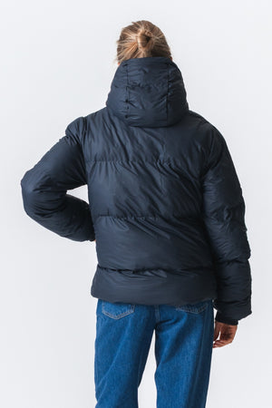 Lexie Coated Jacket - Navy