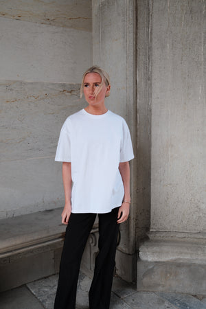 Heavy Boxfit Tee - Hvid