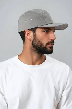 5 Panel Cap - Dark Grey
