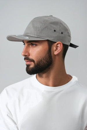 5 Panel Cap - Dark Grey