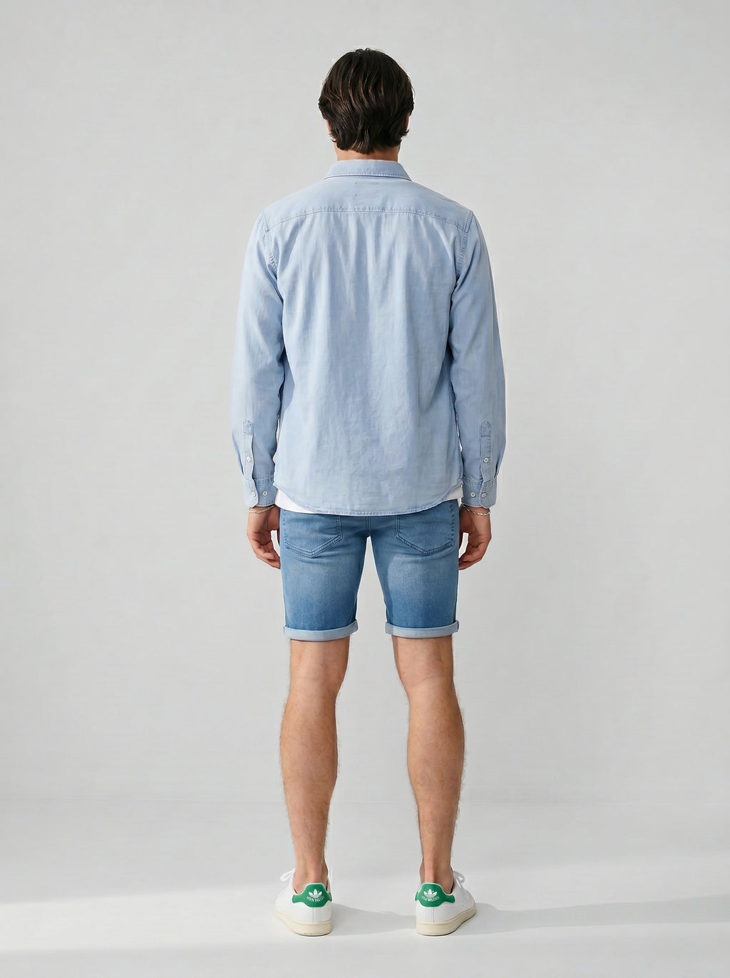 De Originale Performance Denim Shorts - Denim Blue