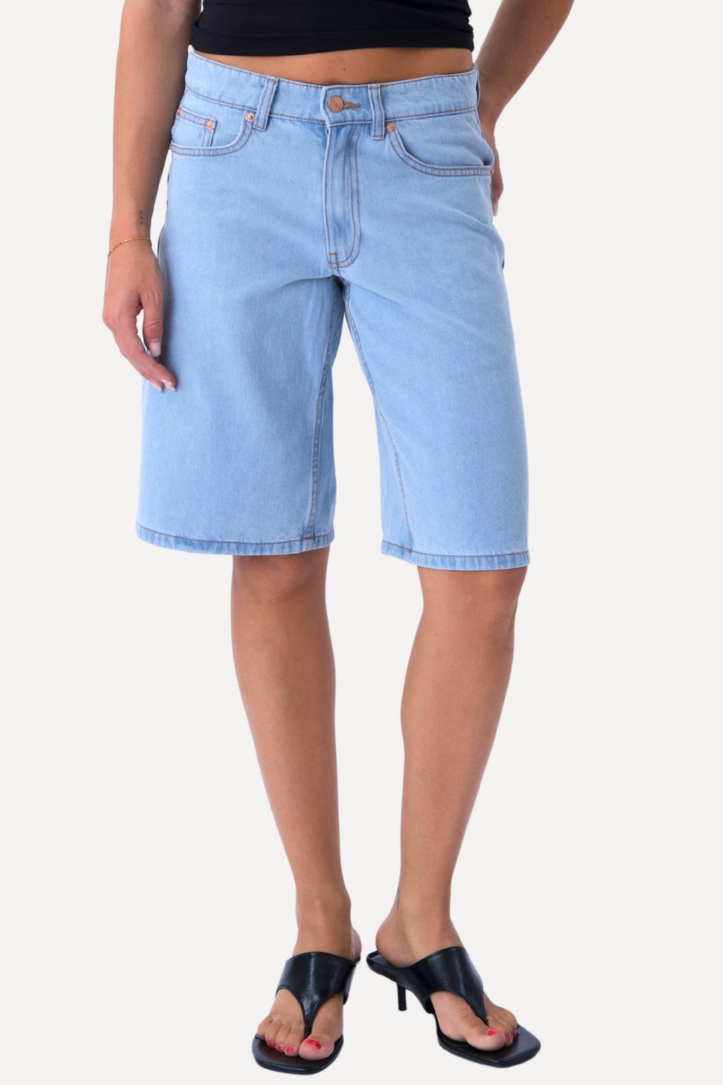 Denim Shorts - Lyseblå