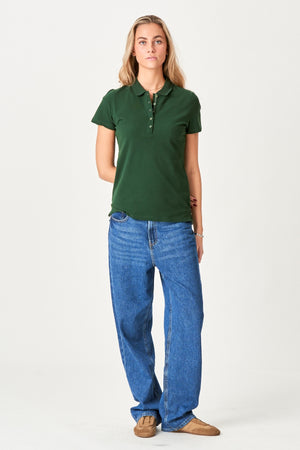 Polo Shirt - Mørke Grøn