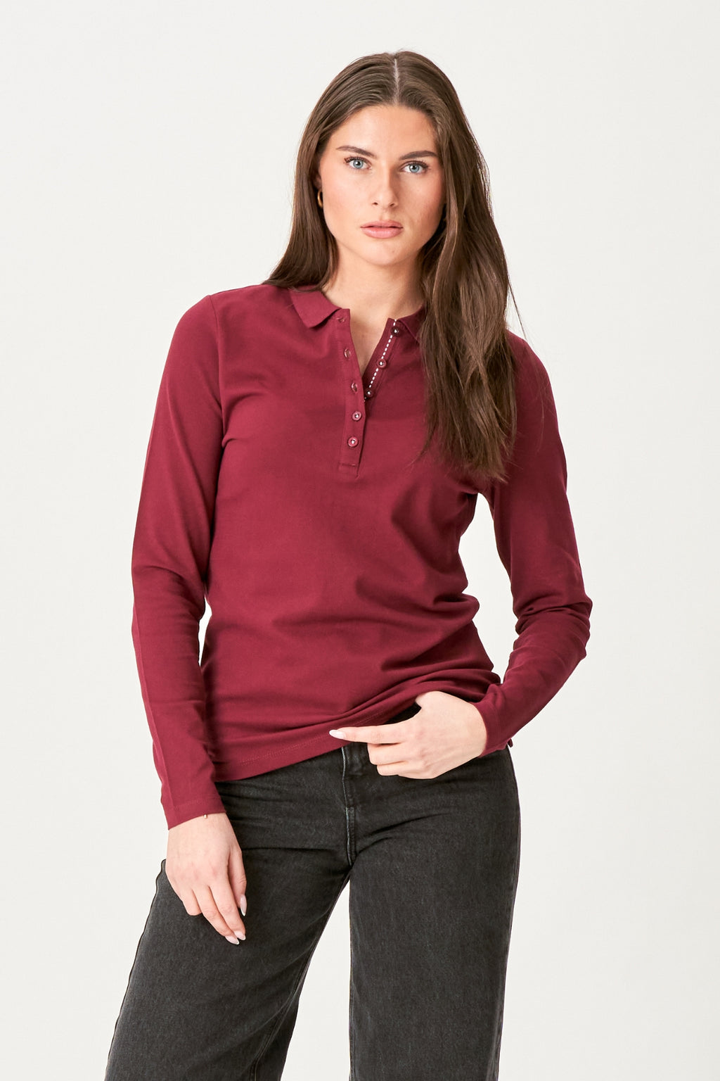 Polo Shirt - Burgundy