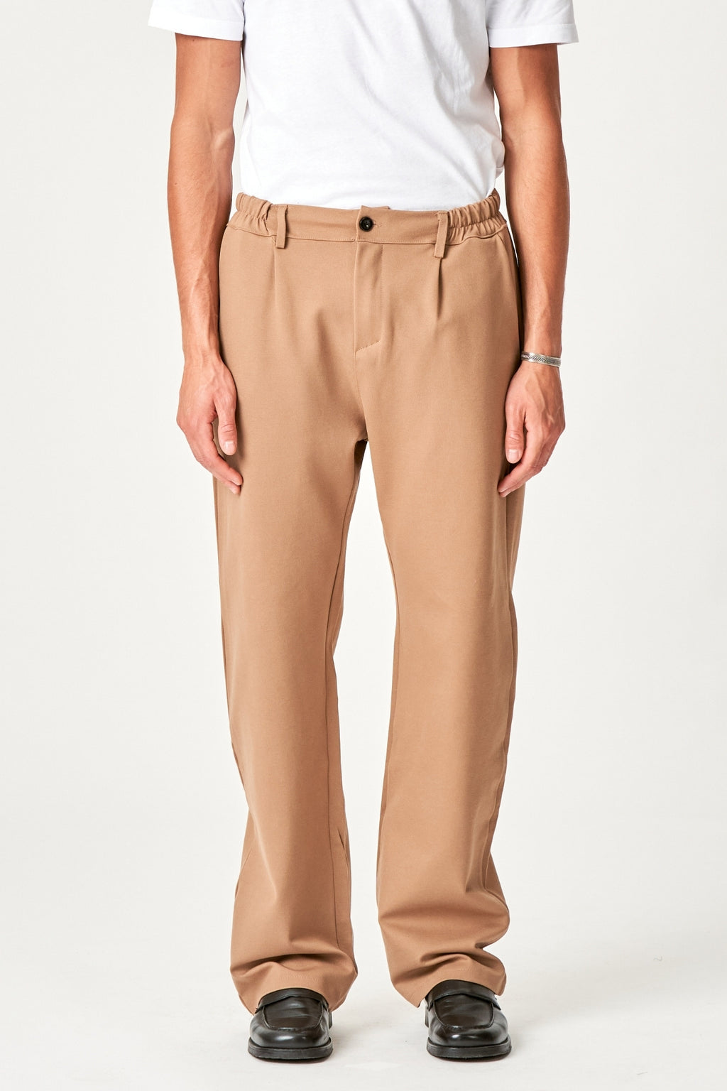 Suit pants loose - Khaki