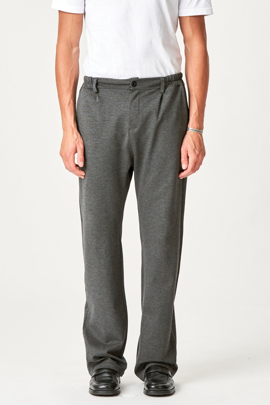 Suit pants loose - Koksgrå