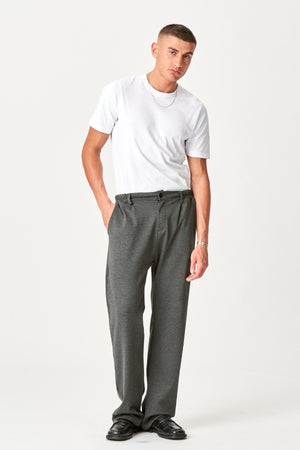 Suit pants loose - Koksgrå