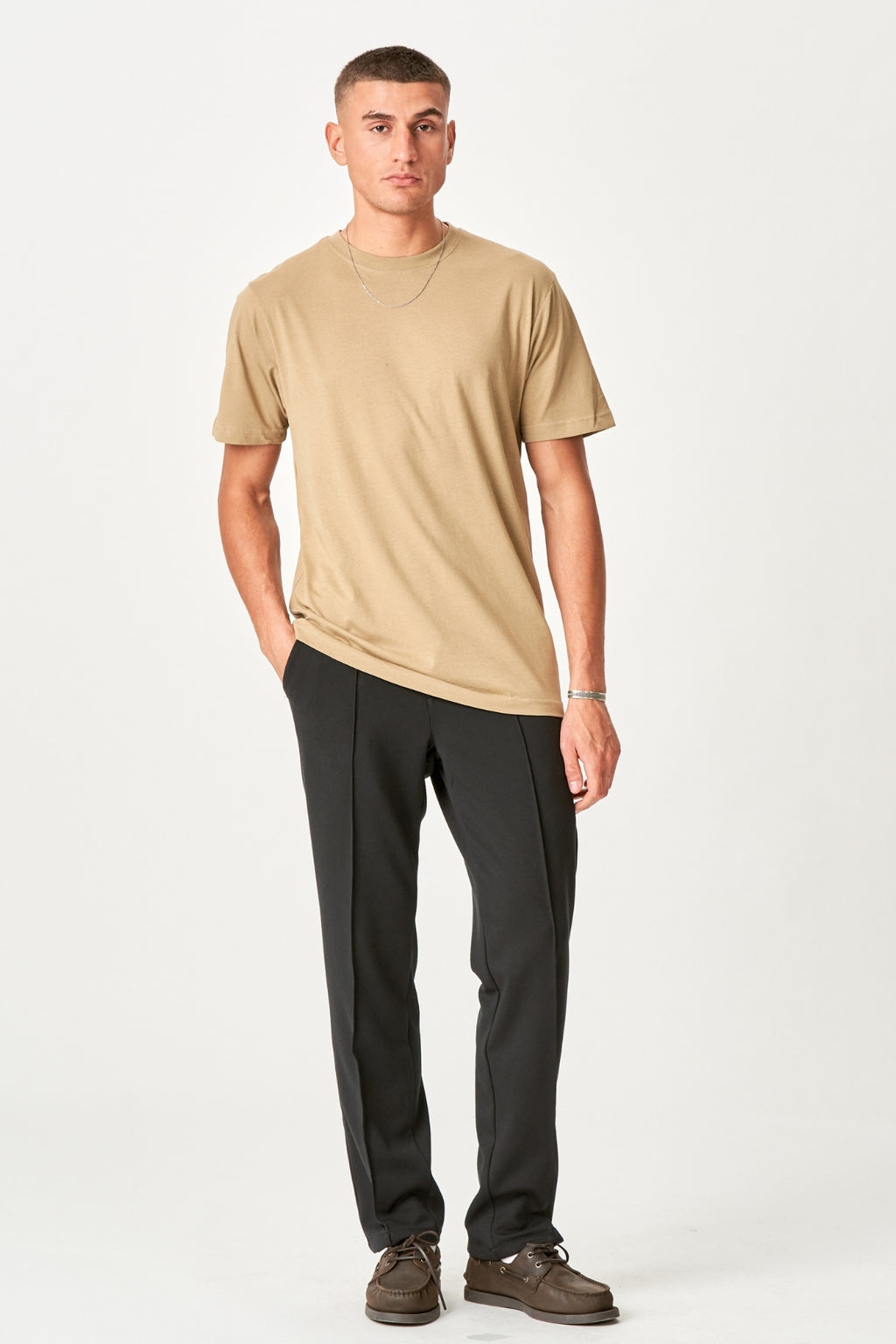 Oversized T-shirt - Sand