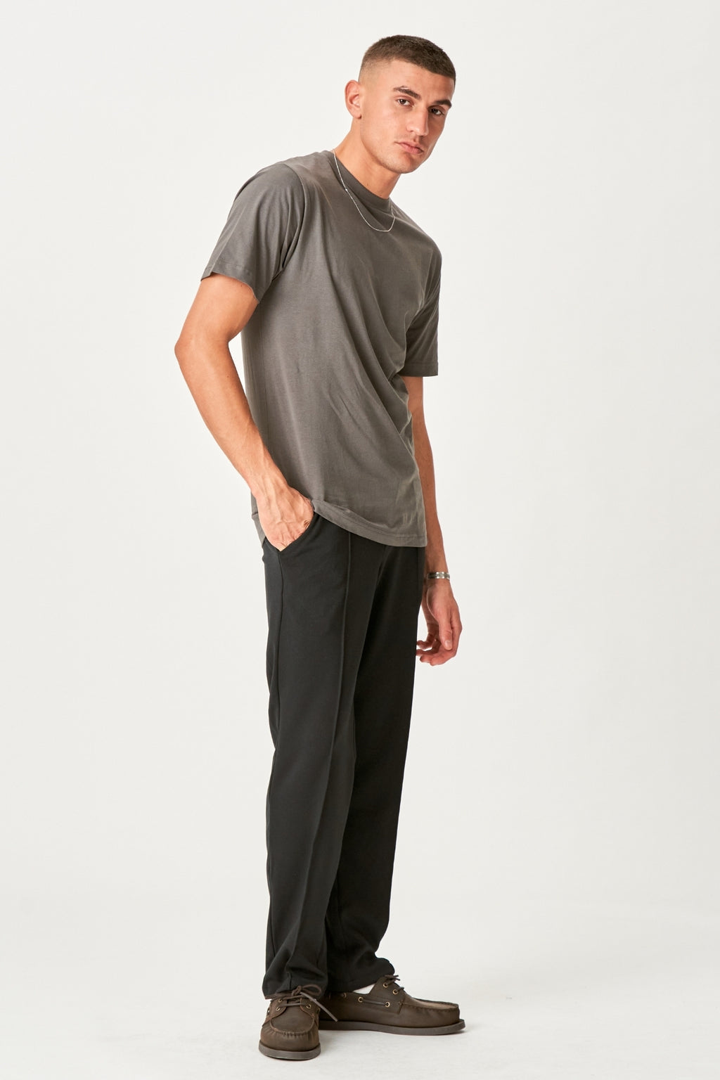 Oversized T-shirt - Steel Grey