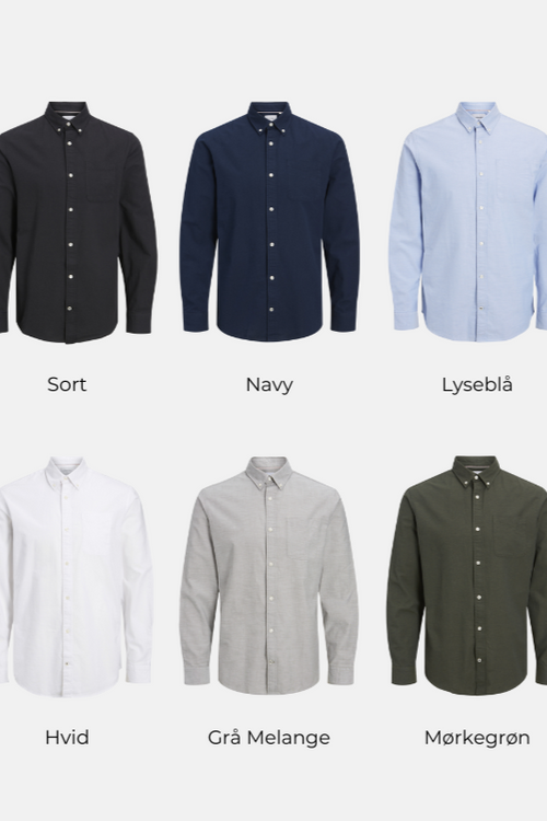 The Original Performance Oxford Shirt - Package Deal (2 pcs.) - TeeShoppen Group™ - Formal Shirts & Blouses - TeeShoppen