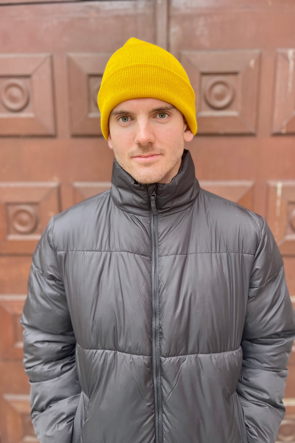 Classic beanie - Inner yellow