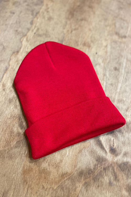 Classic beanie - Rød