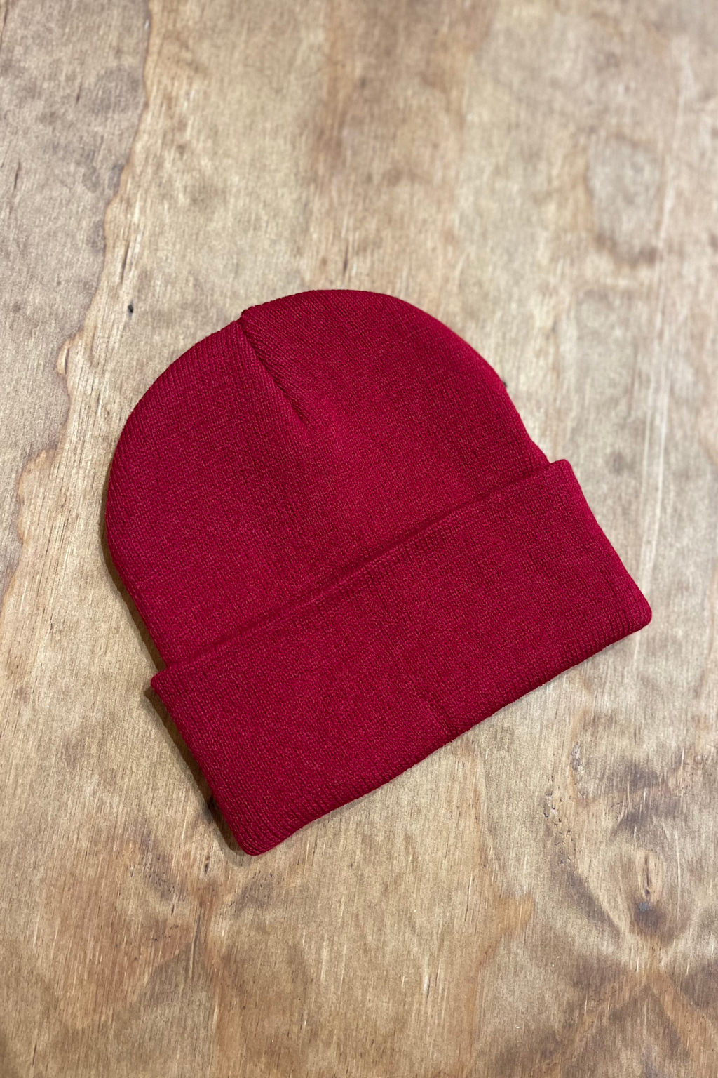 Classic beanie - Bordeaux Rød