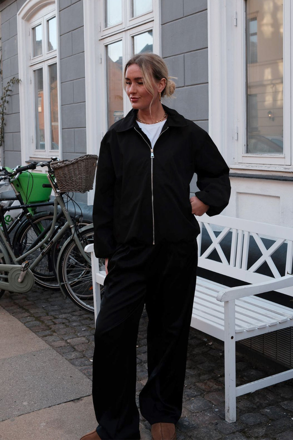 Ines Short Jacket - Sort