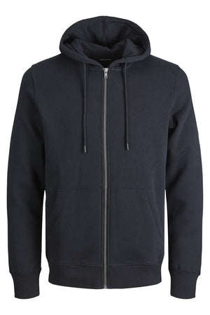 Star Basic Sweat Zip Hoodie - Sort