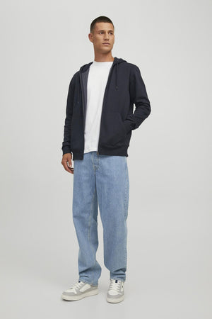 Star Basic Sweat Zip Hoodie - Sort