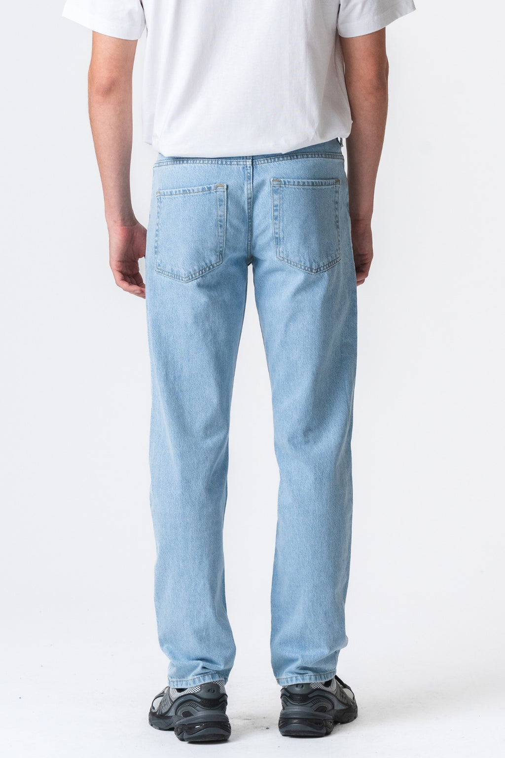 Relaxed Fit Jeans - Light Blue Denim