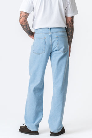 Noah Loose Fit Jeans - Lyseblå Denim