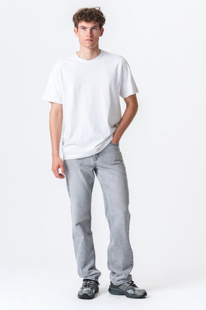 Relaxed Fit Jeans - Grey Denim