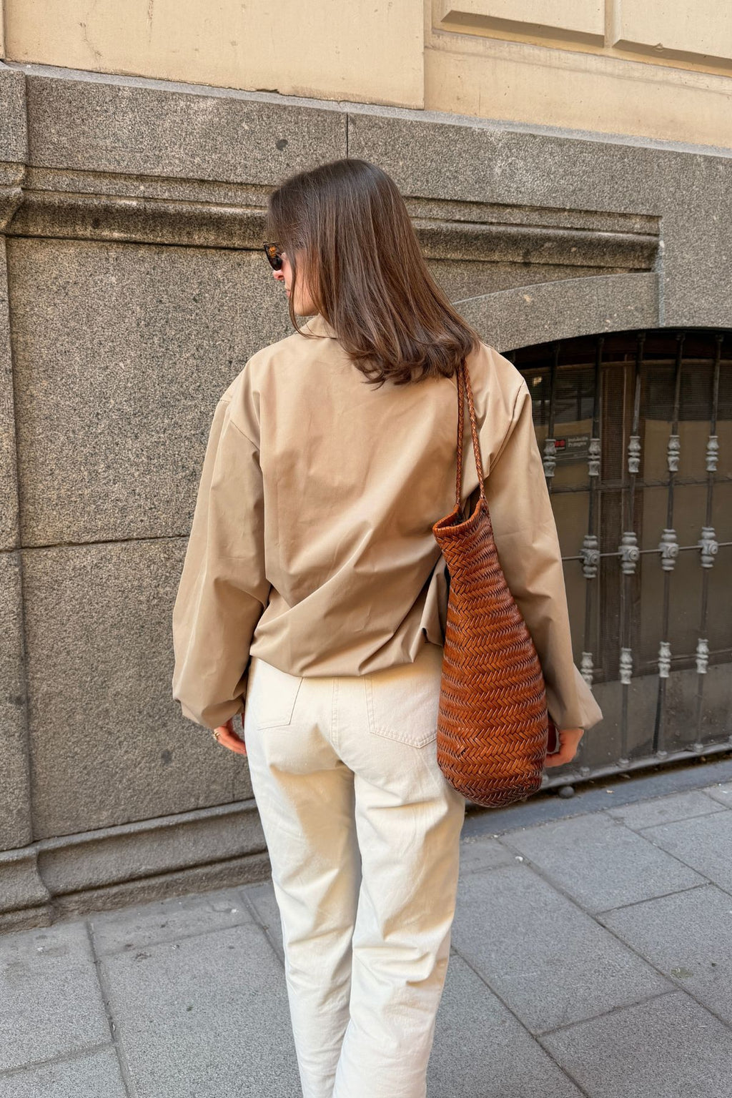 Ines Short Jacket - Camel