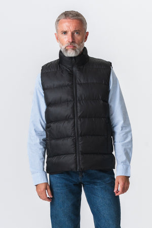 Puffer Vest - Sort