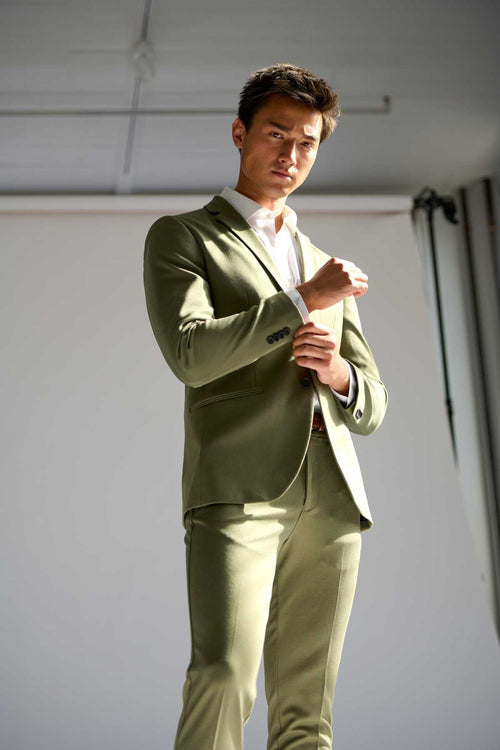 The Original Performance Suit™️ (Olive) - Package Deal - TeeShoppen Group™ - Suit - TeeShoppen