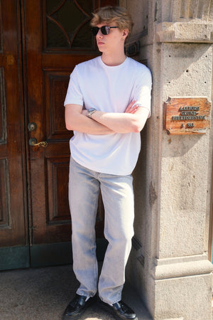 Noah Loose Fit Jeans - Grå Denim