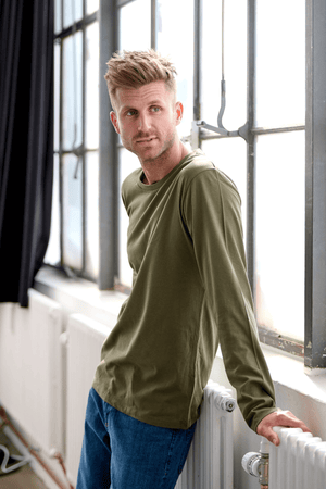 Basic Langærmet T-Shirt - (7 stk.)