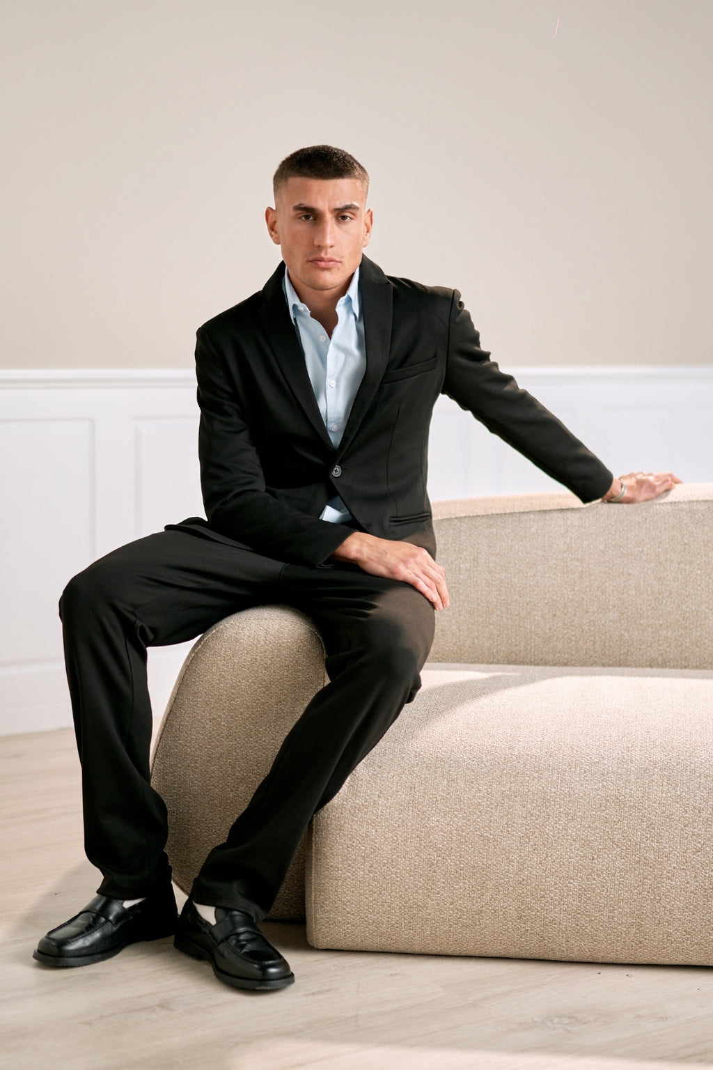 Det Originale Performance Jakkesæt Regular fit - (Sort) (V.I.P)