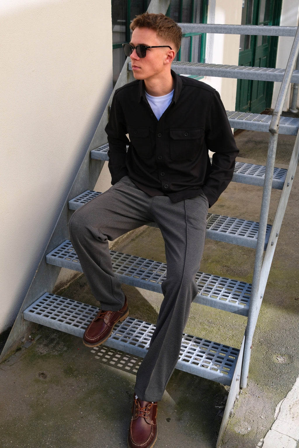 Performance Pants Loose Fit - Grå