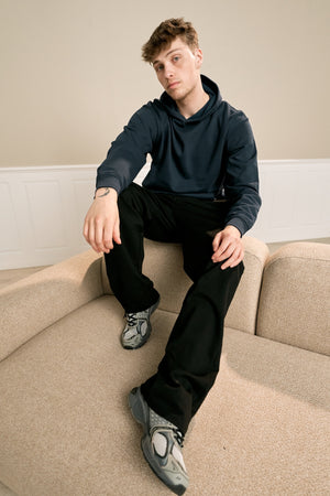 Hoodie uden snor - Navy