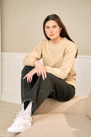 Basic Crewneck Sweat (dame) - (2 stk.)